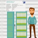 Format Lyra 0-16 Wertschutztresor mit Elektronikschloss CB90
