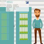 Sistec S 14 Data Safe with key lock