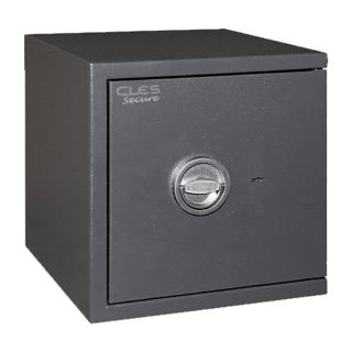CLES secure 2 Value Protection Safe with key lock
