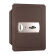 CLES wall 1004-20 Wall Safe with key lock