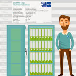 Primat 1410 Wertschutztresor EN1 mit Elektronikschloss PRIMOR