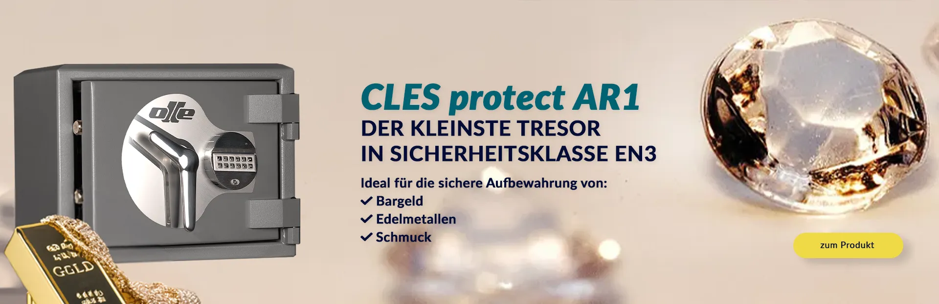 CLES protect AR1 Wertschutztresor